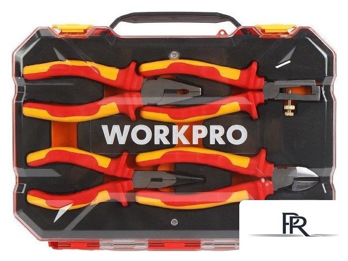 Набор пассатижей Workpro WP204703 (4 предмета) - Изображение №1 — Интернет-магазин ПроЗаказ
