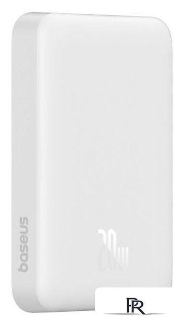 Внешний аккумулятор Baseus Magnetic Mini Air Wireless Fast Charge Power Bank 20W 10000mAh (белый) - Изображение №4 — Интернет-магазин ПроЗаказ