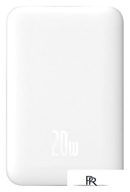 Внешний аккумулятор Baseus Magnetic Mini Air Wireless Fast Charge Power Bank 20W 10000mAh (белый) - Изображение №1 — Интернет-магазин ПроЗаказ