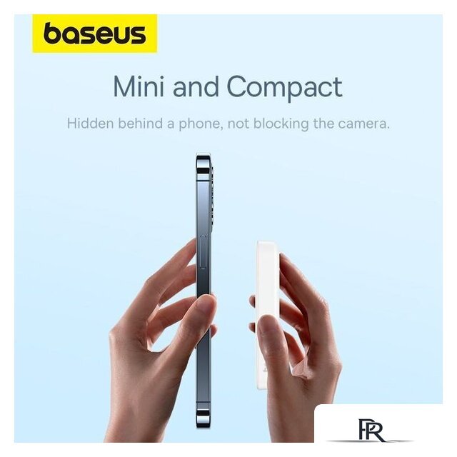 Внешний аккумулятор Baseus Magnetic Mini Air Wireless Fast Charge Power Bank 20W 10000mAh (белый) - Изображение №14 — Интернет-магазин ПроЗаказ