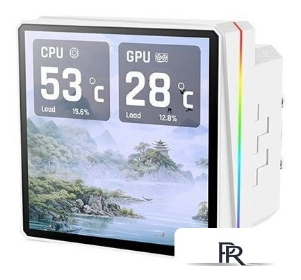 Система жидкостного охлаждения для процессора Thermaltake TH360 V3 Ultra ARGB Sync Snow Edition CL-W476-PL12SW-A - Изображение №2 — Интернет-магазин ПроЗаказ