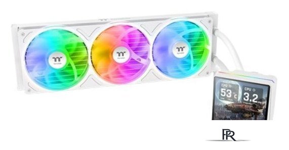 Система жидкостного охлаждения для процессора Thermaltake TH360 V3 Ultra ARGB Sync Snow Edition CL-W476-PL12SW-A - Изображение №1 — Интернет-магазин ПроЗаказ