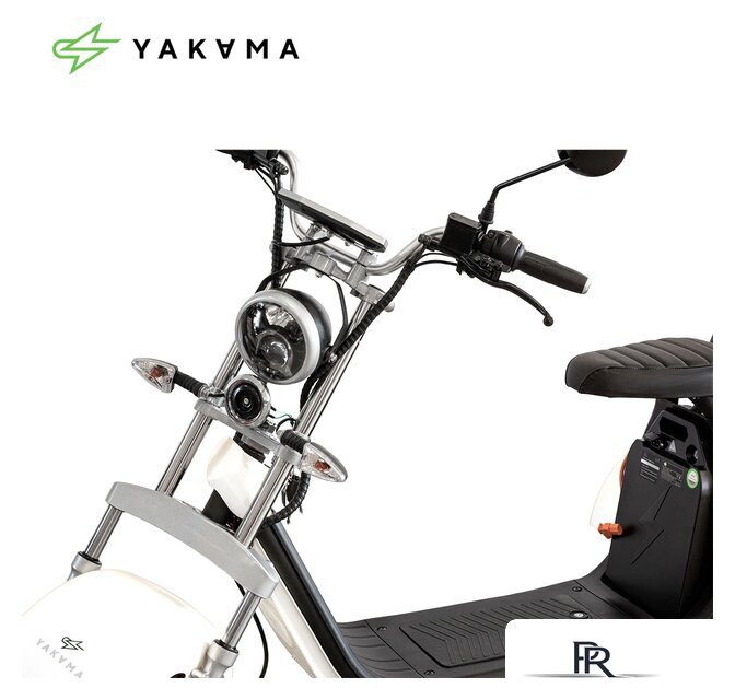 Электроскутер Yakama AP-H0003G (черный) - Изображение №2 — Интернет-магазин ПроЗаказ