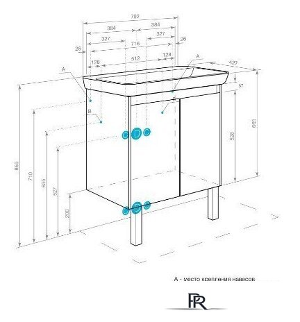  Акватон Тумба под умывальник Сканди Doors 80 1A282901SD010 - Изображение №6 — Интернет-магазин ПроЗаказ