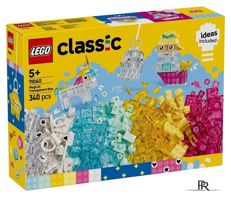 Конструктор LEGO Classic 11040 Волшебный набор с прозрачными кубиками - Изображение №1 — Интернет-магазин ПроЗаказ