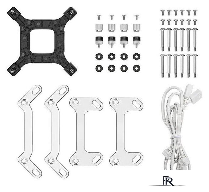 Система жидкостного охлаждения для процессора DeepCool LP360 WH R-LP360-WHMSMC-G-1 - Изображение №5 — Интернет-магазин ПроЗаказ