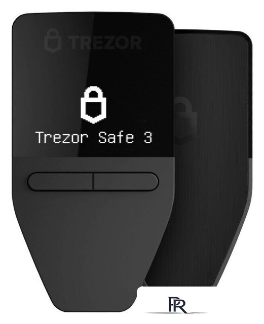 Аппаратный криптокошелек Trezor Safe 3 (черный) - Изображение №1 — Интернет-магазин ПроЗаказ