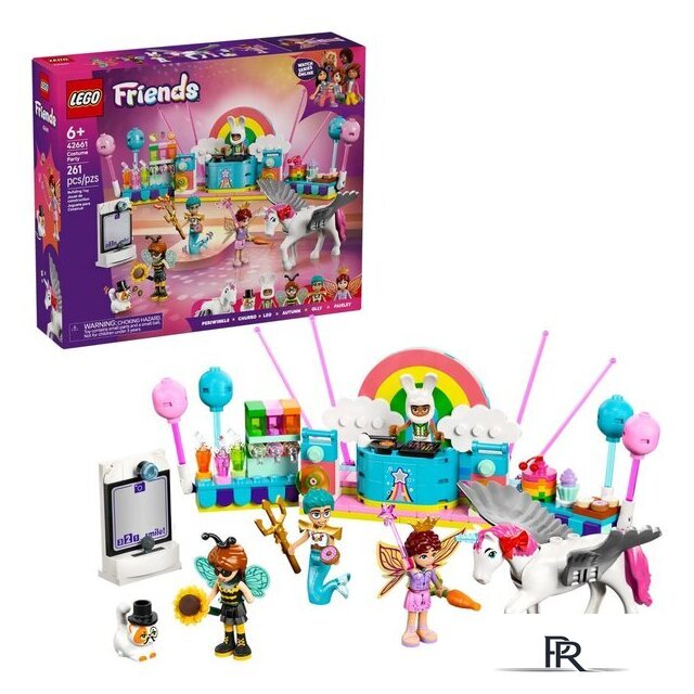 Конструктор LEGO Friends Костюмированная вечеринка с единорогом и феей 42661 - Изображение №8 — Интернет-магазин ПроЗаказ