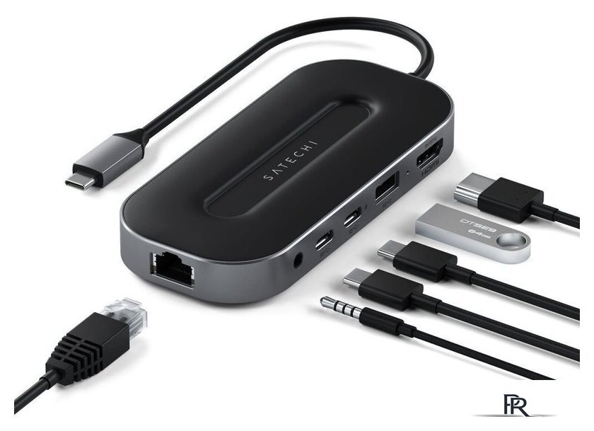 Док-станция Satechi USB-4 Multiport W2.5G Ethernet ST-U4MGEM - Изображение №3 — Интернет-магазин ПроЗаказ