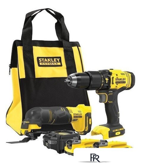  Stanley SFMCK213D2SQW (шуруповерт, реноватор, 2 АКБ, сумка) - Изображение №1 — Интернет-магазин ПроЗаказ