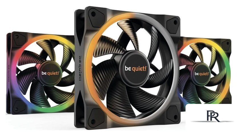 Комплект вентиляторов для корпуса с контроллером be quiet! Light Wings 120mm PWM Triple Pack BL076 - Изображение №1 — Интернет-магазин ПроЗаказ