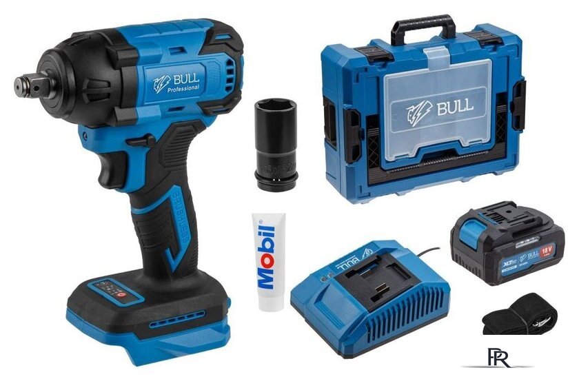 Гайковерт Bull SC 1804 Xcase XLTpro (с 1-им АКБ, кейс) - Изображение №1 — Интернет-магазин ПроЗаказ
