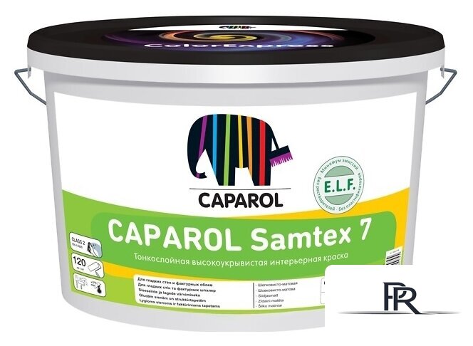 Краска Caparol Samtex 7 (белый, база 1, 10 л) - Изображение №1 — Интернет-магазин ПроЗаказ