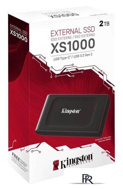Внешний накопитель Kingston XS1000 2TB SXS1000/2000G - Изображение №3 — Интернет-магазин ПроЗаказ
