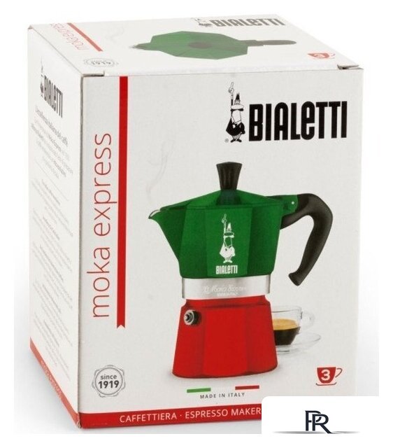 Гейзерная кофеварка Bialetti Moka Express 5322/NP (3 порции) - Изображение №4 — Интернет-магазин ПроЗаказ