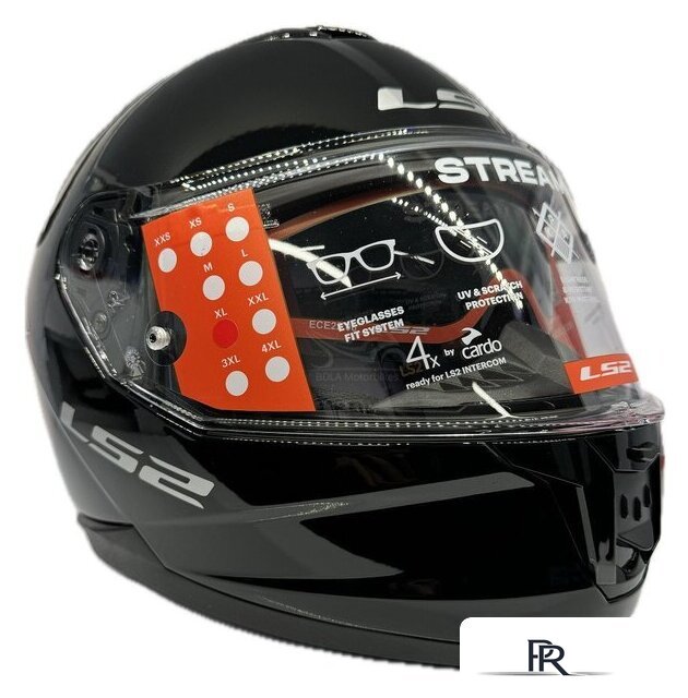 Мотошлем LS2 FF808 Stream II (XL, черный) - Изображение №7 — Интернет-магазин ПроЗаказ