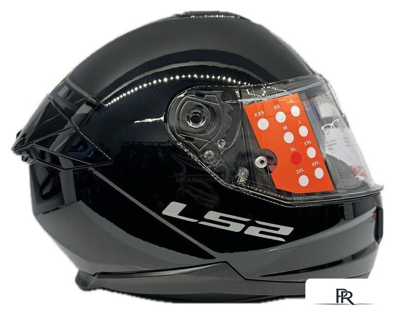 Мотошлем LS2 FF808 Stream II (XL, черный) - Изображение №8 — Интернет-магазин ПроЗаказ