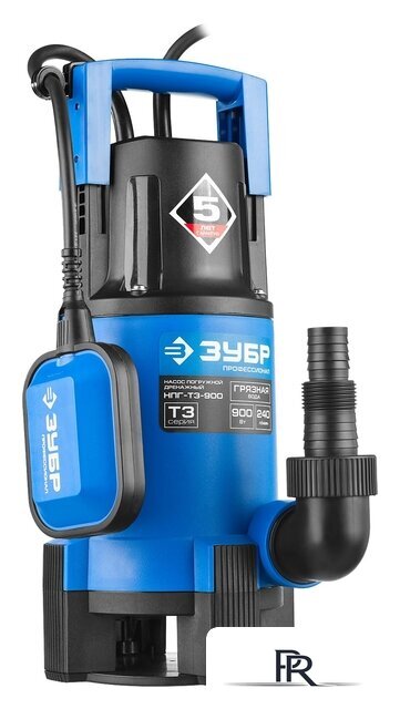 Дренажный насос Зубр НПГ-Т3-900 - Изображение №1 — Интернет-магазин ПроЗаказ