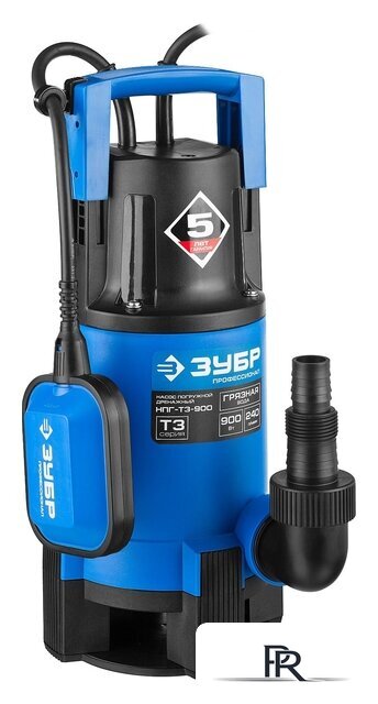 Дренажный насос Зубр НПГ-Т3-900 - Изображение №2 — Интернет-магазин ПроЗаказ