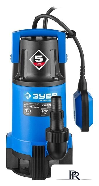 Дренажный насос Зубр НПГ-Т3-900 - Изображение №4 — Интернет-магазин ПроЗаказ