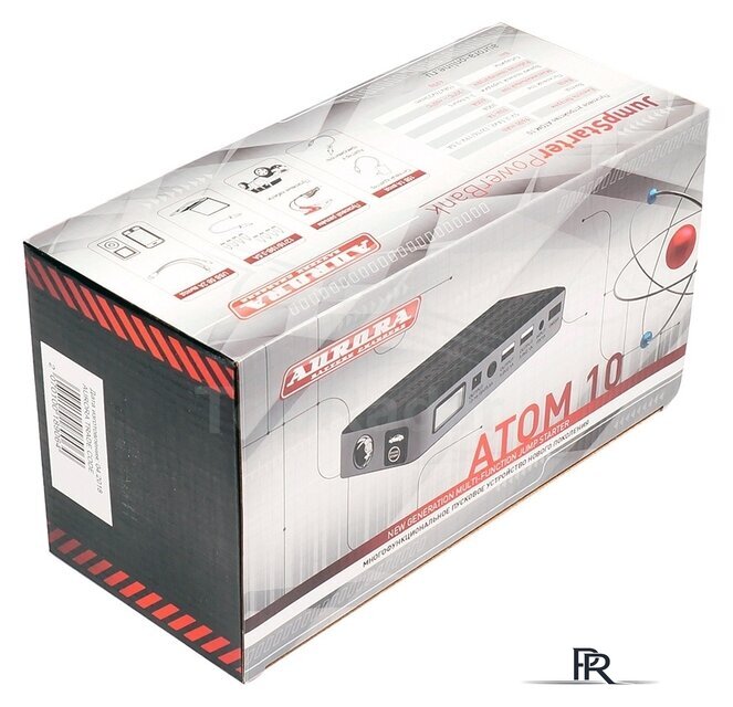 Портативное пусковое устройство Aurora Atom 10 - Изображение №6 — Интернет-магазин ПроЗаказ