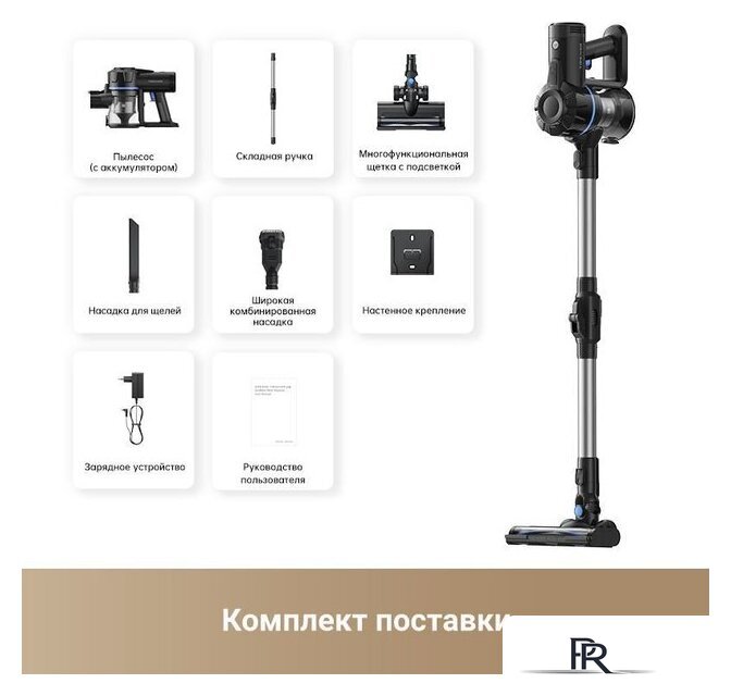 Пылесос Trouver Cordless Vacuum Cleaner J10 VJ10A (международная версия) - Изображение №9 — Интернет-магазин ПроЗаказ