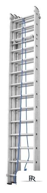 Лестница Новая высота NV 525 трёхсекционная с тросовой тягой 3x14 ступеней - Изображение №1 — Интернет-магазин ПроЗаказ