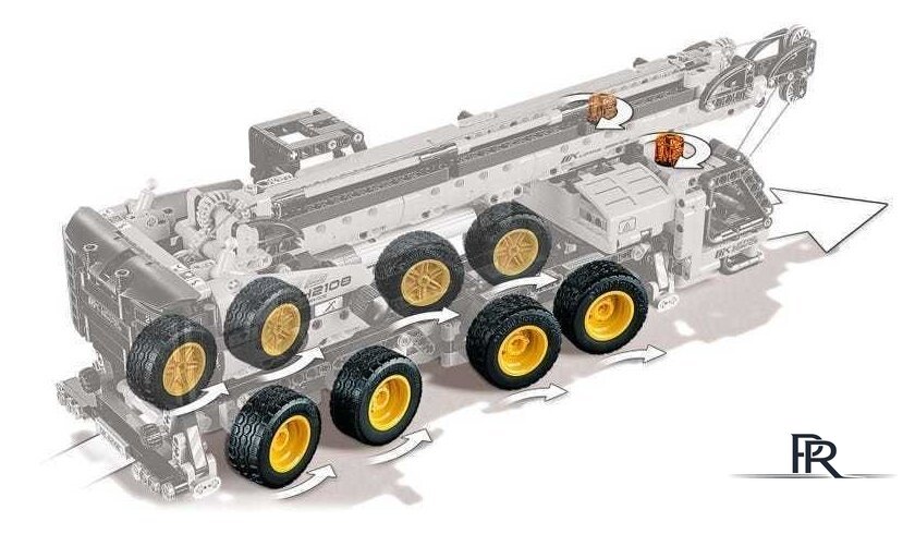 Конструктор LEGO Technic 42108 Мобильный кран - Изображение №7 — Интернет-магазин ПроЗаказ