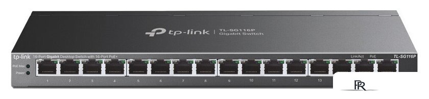 Неуправляемый коммутатор TP-Link TL-SG116P - Изображение №1 — Интернет-магазин ПроЗаказ