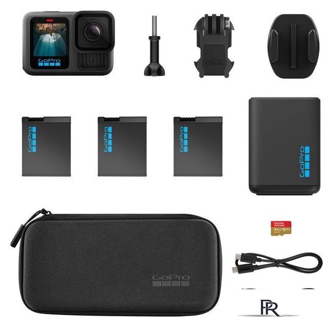 Экшен-камера GoPro HERO13 Black Extended Power Bundle - Изображение №2 — Интернет-магазин ПроЗаказ
