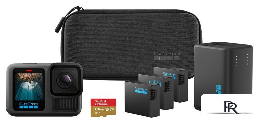 Экшен-камера GoPro HERO13 Black Extended Power Bundle - Изображение №1 — Интернет-магазин ПроЗаказ