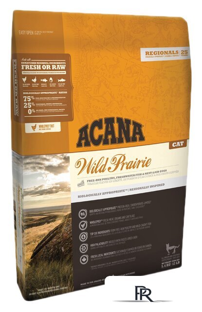 Сухой корм для кошек Acana Wild Prairie for cats (Птица с рыбой) 4.5 кг - Изображение №1 — Интернет-магазин ПроЗаказ