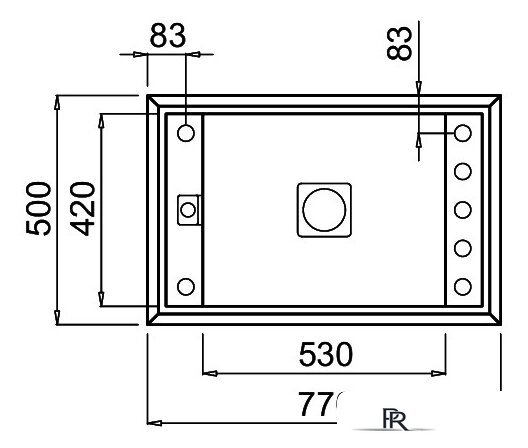Кухонная мойка Elleci Value 130 Black 86 - Изображение №2 — Интернет-магазин ПроЗаказ