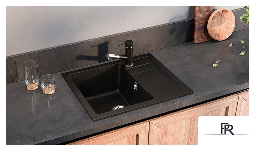 Кухонная мойка Ulgran U-607 (черный) - Изображение №2 — Интернет-магазин ПроЗаказ