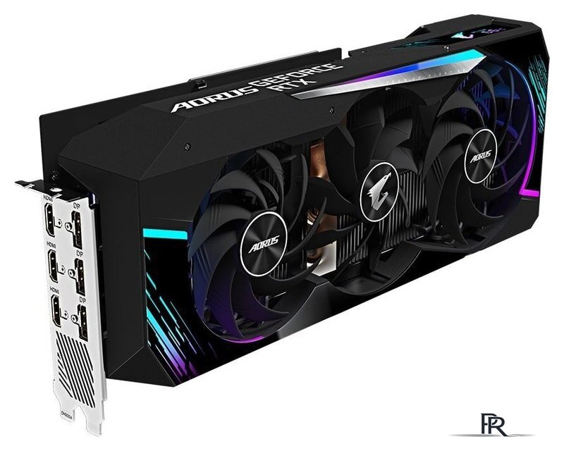 Видеокарта Gigabyte Aorus GeForce RTX 3080 Master 10GB GDDR6X (rev. 3.0) - Изображение №3 — Интернет-магазин ПроЗаказ