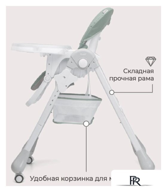Высокий стульчик Rant Cream RH302 (ocean green) - Изображение №11 — Интернет-магазин ПроЗаказ