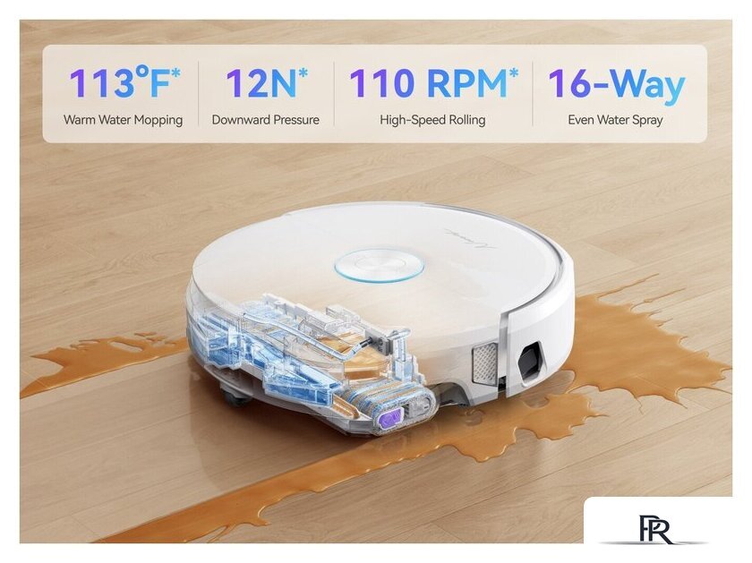Робот-пылесос Narwal Flow Robot Vacuum & Mop YJCC026 (белый) - Изображение №4 — Интернет-магазин ПроЗаказ