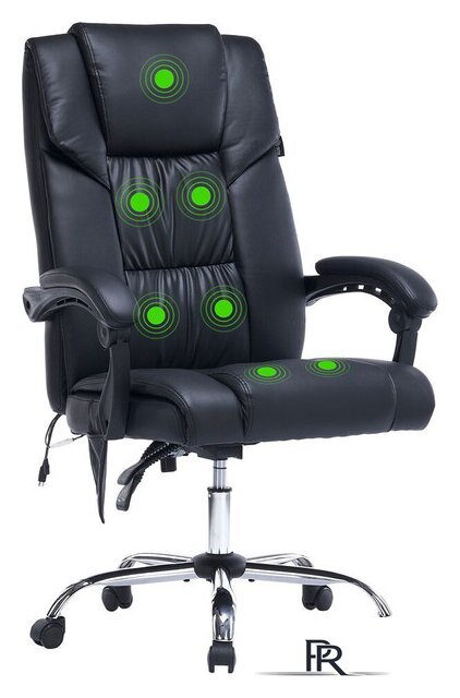 Офисное кресло CACTUS CS-CHR-OC02M-BK (черный) - Изображение №1 — Интернет-магазин ПроЗаказ