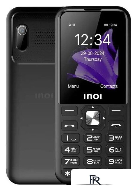 Кнопочный телефон Inoi 340 PowerHub 4G (черный) - Изображение №1 — Интернет-магазин ПроЗаказ