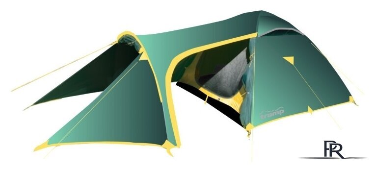 Треккинговая палатка TRAMP Grot 3 v2 - Изображение №1 — Интернет-магазин ПроЗаказ
