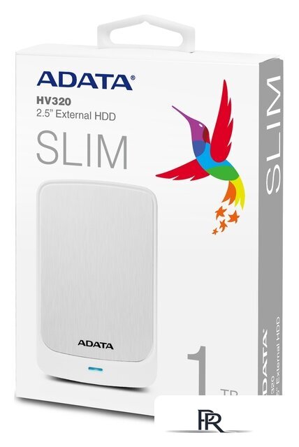 Внешний накопитель ADATA HV320 AHV320-1TU31-CWH 1TB (белый) - Изображение №6 — Интернет-магазин ПроЗаказ