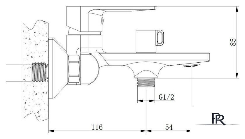 Смеситель Lauter Reef 21CK6678BS - Изображение №2 — Интернет-магазин ПроЗаказ