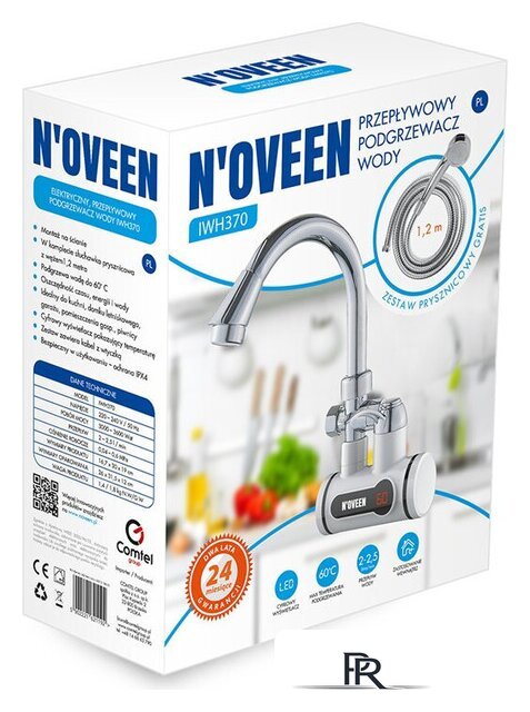 Проточный электрический водонагреватель-кран N'oveen IWH370 - Изображение №5 — Интернет-магазин ПроЗаказ