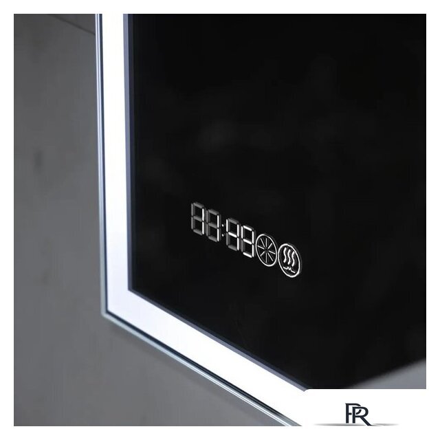  Пекам Зеркало Greta 100x60 greta-100x60spcl (с подогревом, подсветкой, сенсором на прикосновение и часами) - Изображение №14 — Интернет-магазин ПроЗаказ