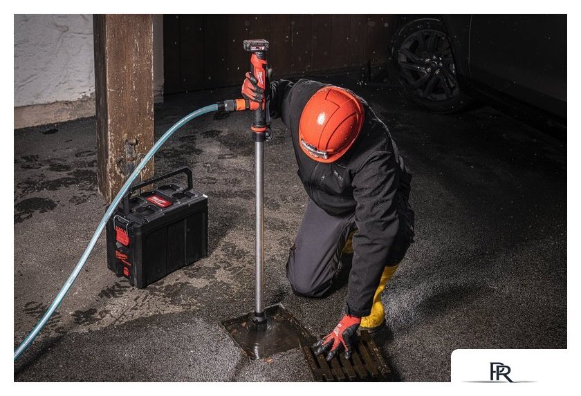 Дренажный насос Milwaukee M12 BSWP-601 4933479640 (с 1-им АКБ) - Изображение №8 — Интернет-магазин ПроЗаказ