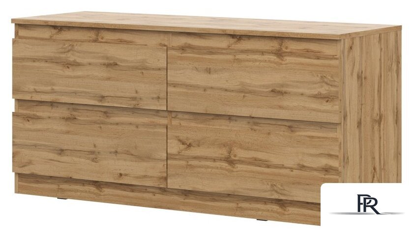 Комод НК-Мебель Stern ТВ-4Я 127 72677947 (дуб вотан) - Изображение №1 — Интернет-магазин ПроЗаказ