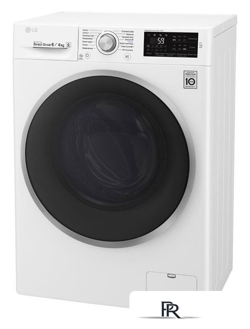 Стирально-сушильная машина LG F2J6NM1W - Изображение №3 — Интернет-магазин ПроЗаказ