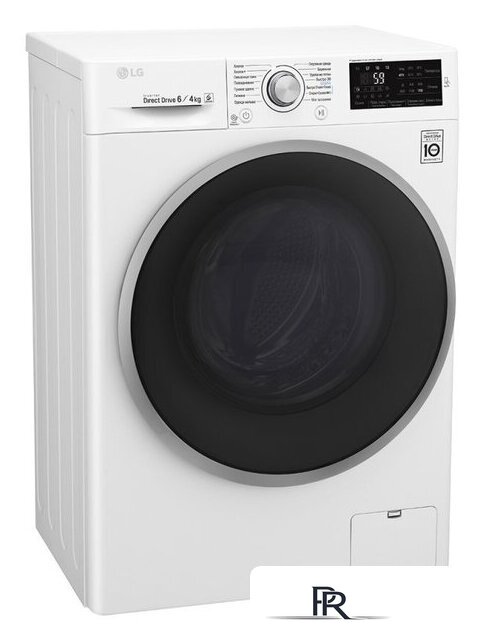 Стирально-сушильная машина LG F2J6NM1W - Изображение №4 — Интернет-магазин ПроЗаказ