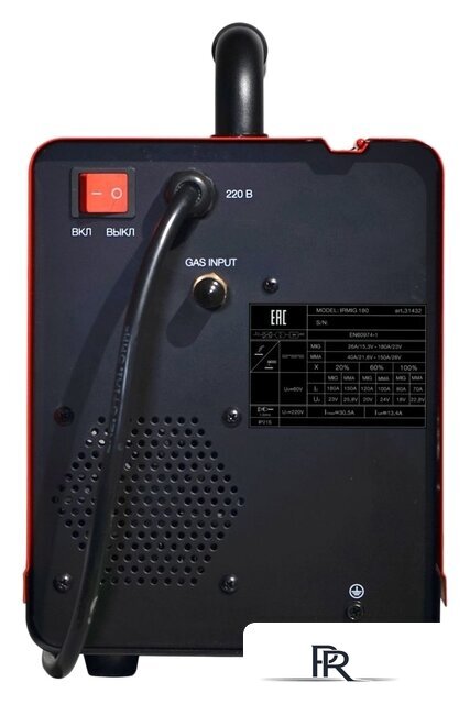 Сварочный инвертор Fubag IRMIG 180 (с горелкой FB 250) - Изображение №5 — Интернет-магазин ПроЗаказ