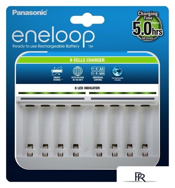 Зарядное устройство Panasonic Eneloop BQ-CC63E - Изображение №1 — Интернет-магазин ПроЗаказ